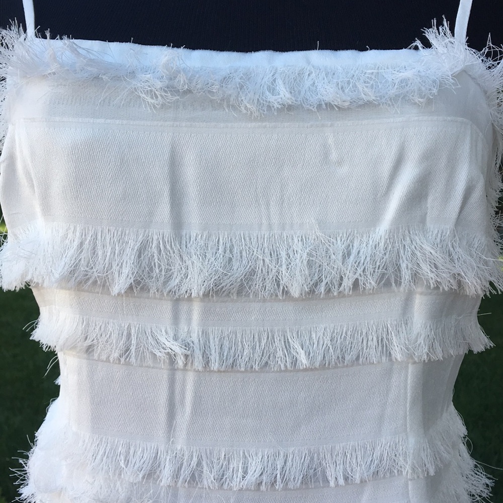 NWOT Princess Polly  fringe ruffle mini - Picture 9 of 15
